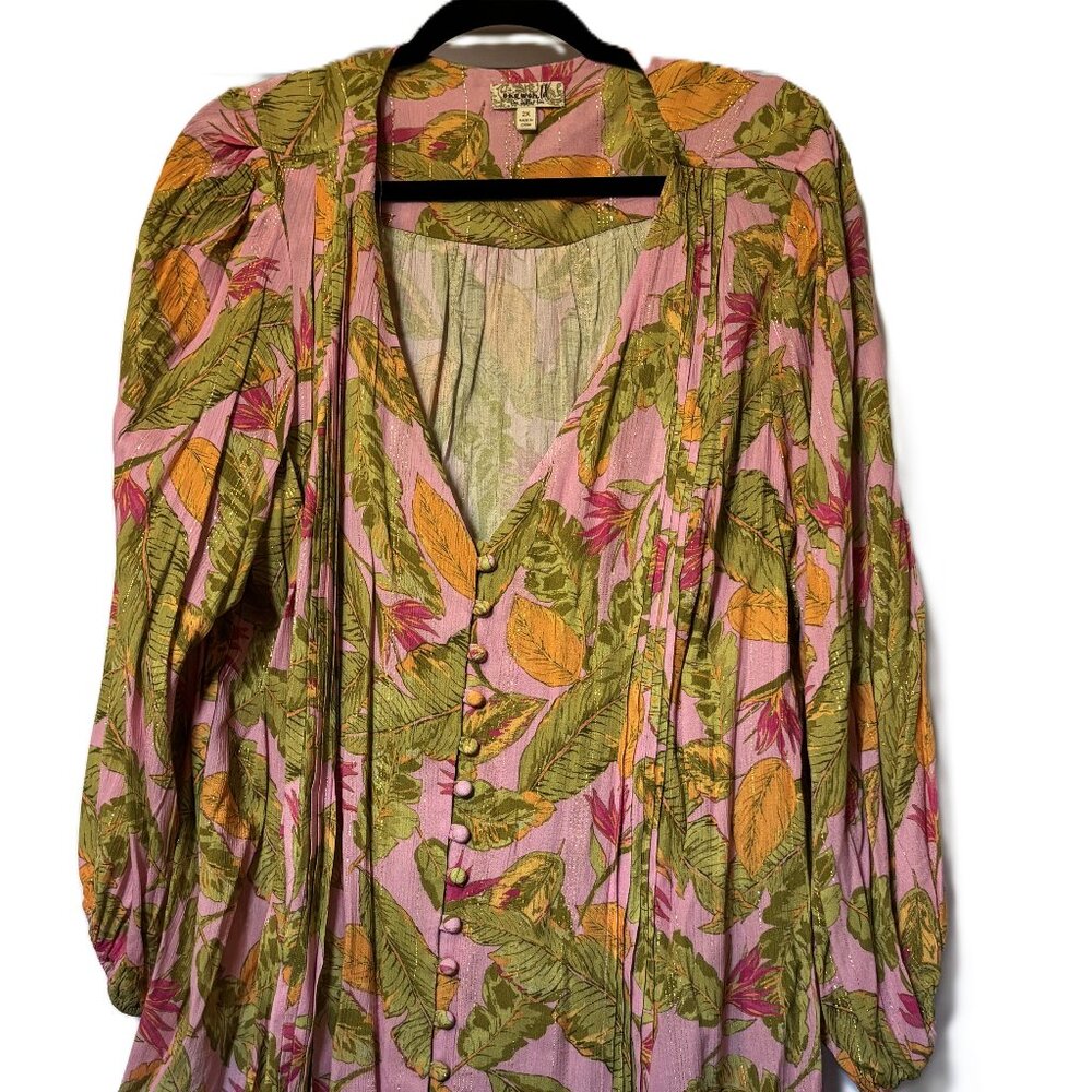 Vibrant Zara Blouse
